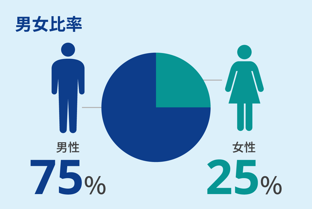 男女比率